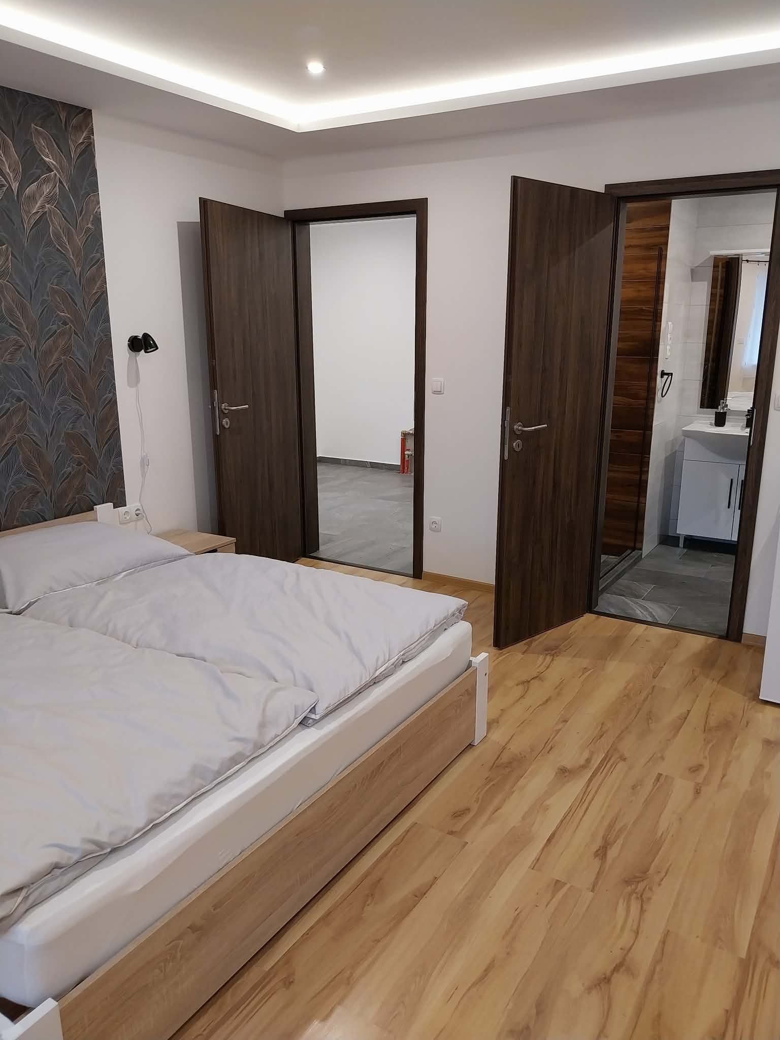 Tágas, világos apartman hálótér családok részére Vindornyafokon Hévíz és Keszthely mellett